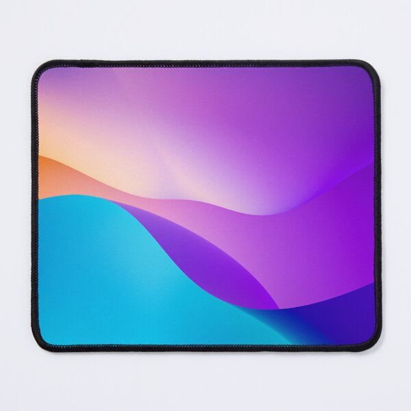 Item preview, Purple & Turquoise Blue Gradient Waves designed and sold by newburyboutique.