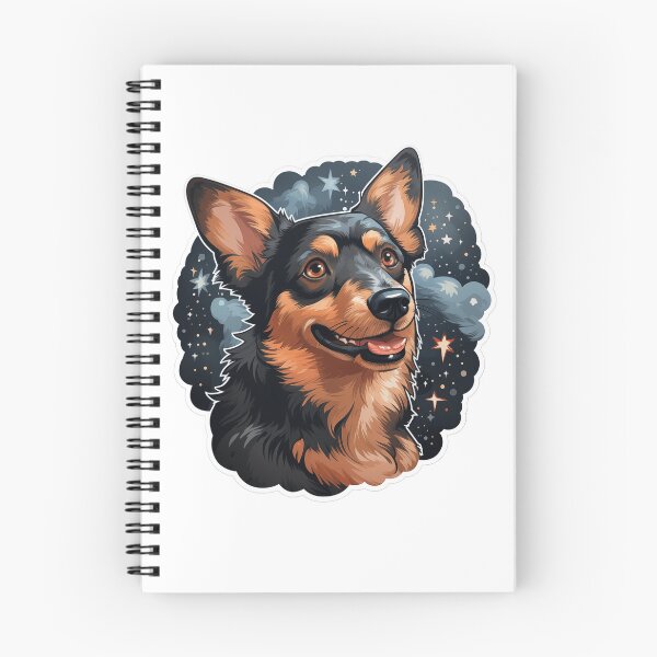 Item preview, Lancashire Heeler at night designed and sold by At-Brothers.