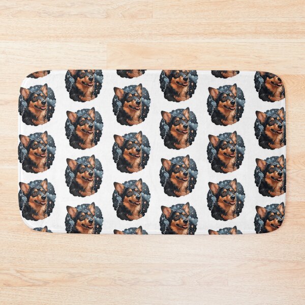 Item preview, Lancashire Heeler at night designed and sold by At-Brothers.