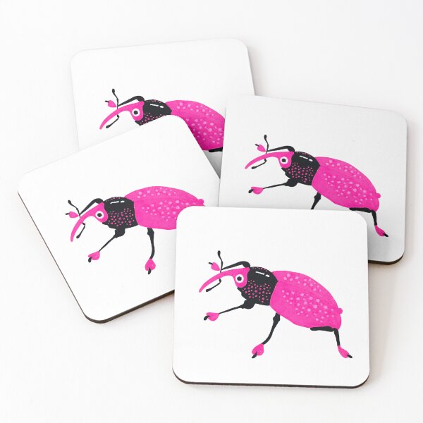 Item preview,  Pink and black Weevil designed and sold by Carmallama.