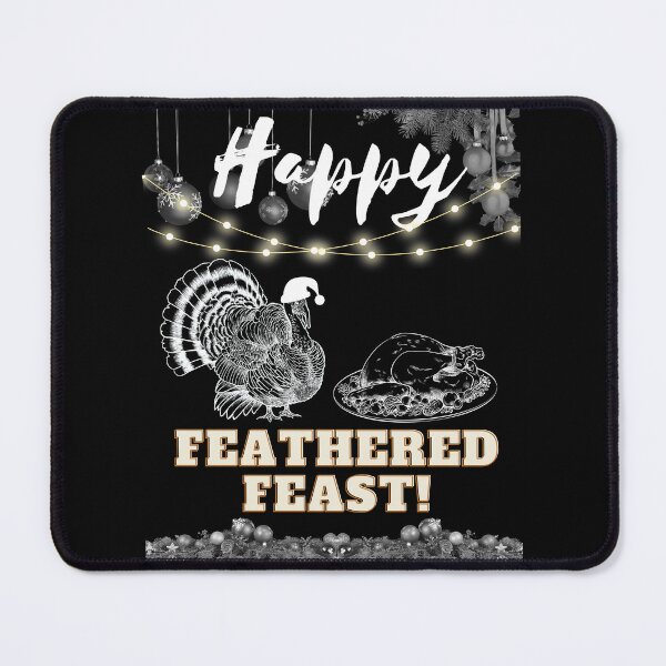 Item preview, Happy feathered feast designed and sold by TeeTrendzLondon.