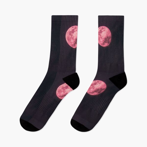 Item preview, Pink Full Moon, Night Sky designed and sold by newburyboutique.