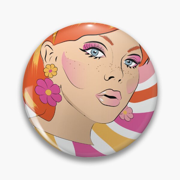 Item preview, girl in 60s designed and sold by Iconologyst37.