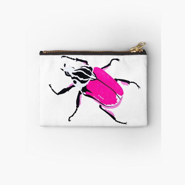 Item preview, Pink and black Goliath beetle designed and sold by Carmallama.
