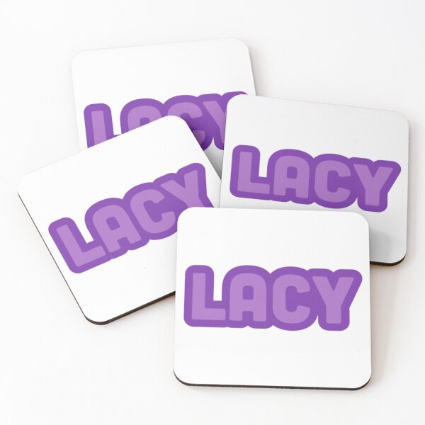 Item preview, Lacy Name Purple Letters designed and sold by radiantdark.