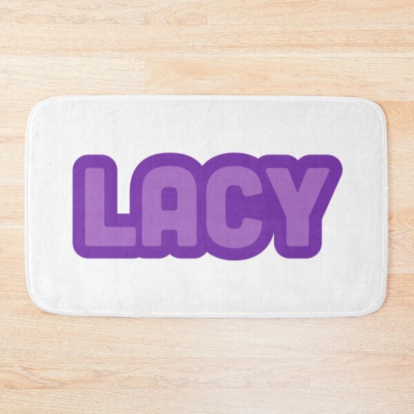 Item preview, Lacy Name Purple Letters designed and sold by radiantdark.