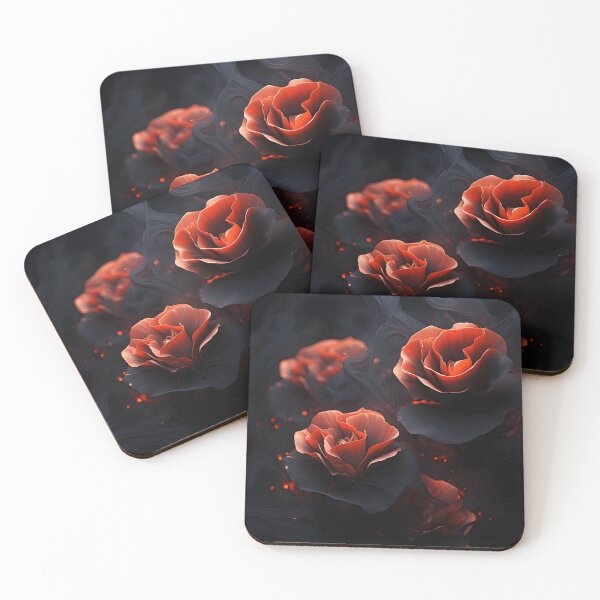 Item preview, stunning abstract minimalist lava flowers designed and sold by dcrc.