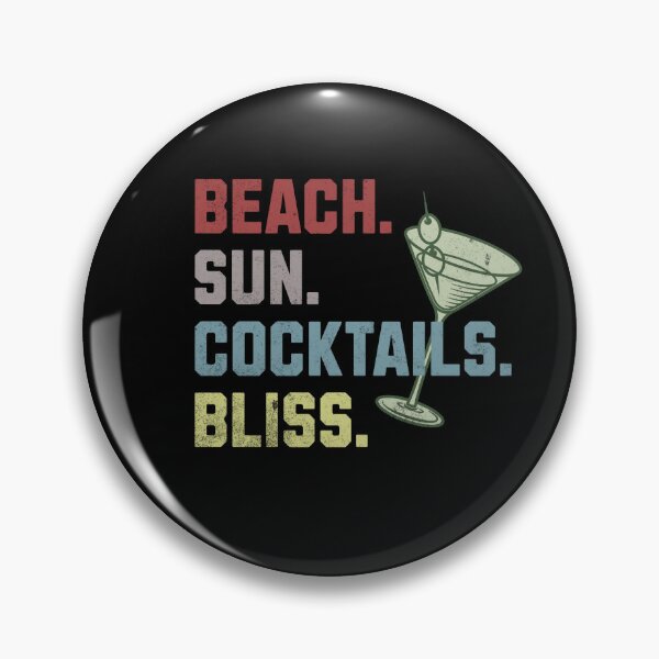 Item preview, Beach Sun Cocktails Bliss for Beach lovers in Retro style designed and sold by All Year Round.