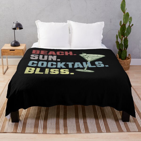 Item preview, Beach Sun Cocktails Bliss for Beach lovers in Retro style designed and sold by All Year Round.