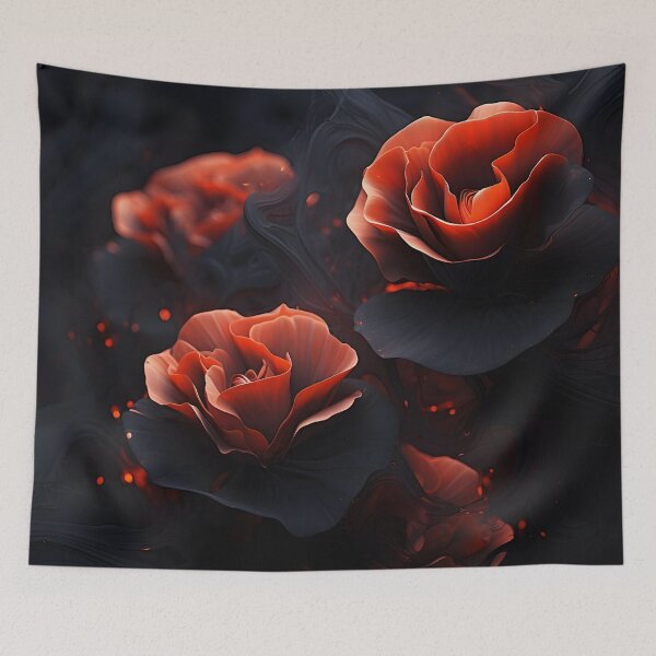 Item preview, stunning abstract minimalist lava flowers designed and sold by dcrc.