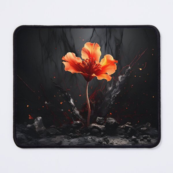 Item preview, stunning abstract minimalist lava flowers designed and sold by dcrc.