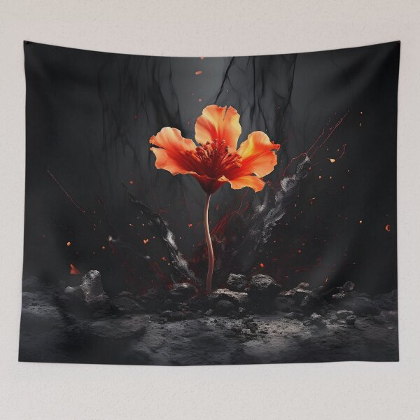 Item preview, stunning abstract minimalist lava flowers designed and sold by dcrc.