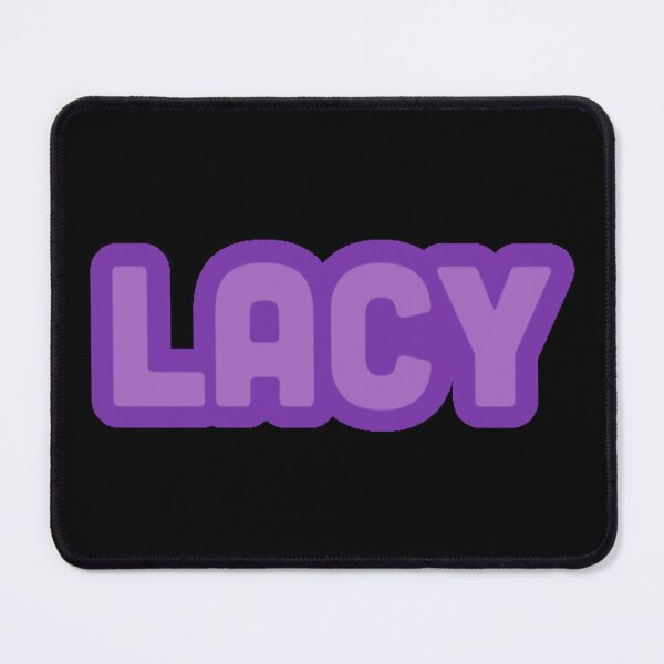 Item preview, Lacy Name Purple Letters designed and sold by radiantdark.