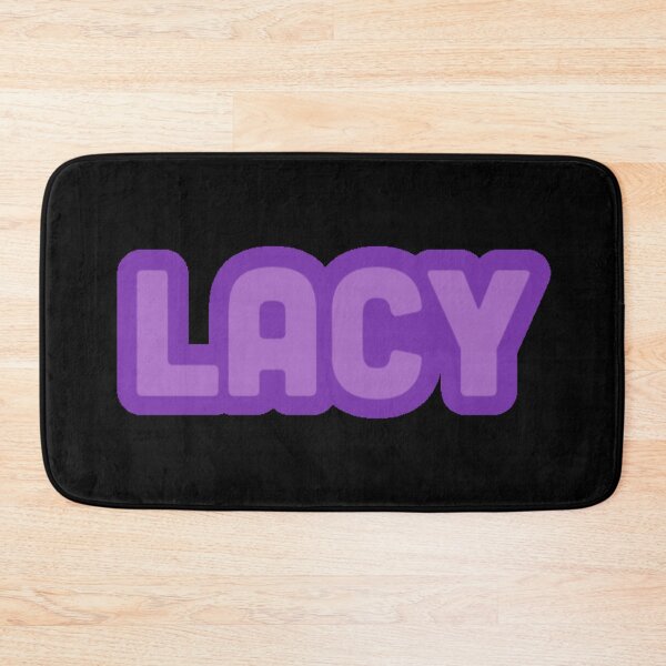 Item preview, Lacy Name Purple Letters designed and sold by radiantdark.