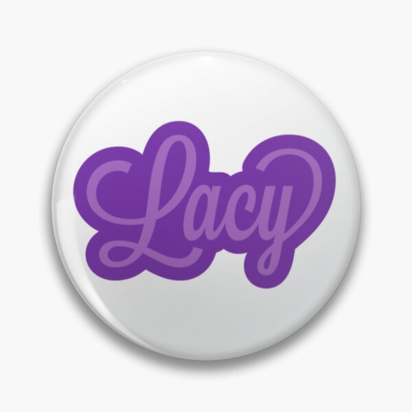 Item preview, Lacy Name Purple Letters designed and sold by radiantdark.