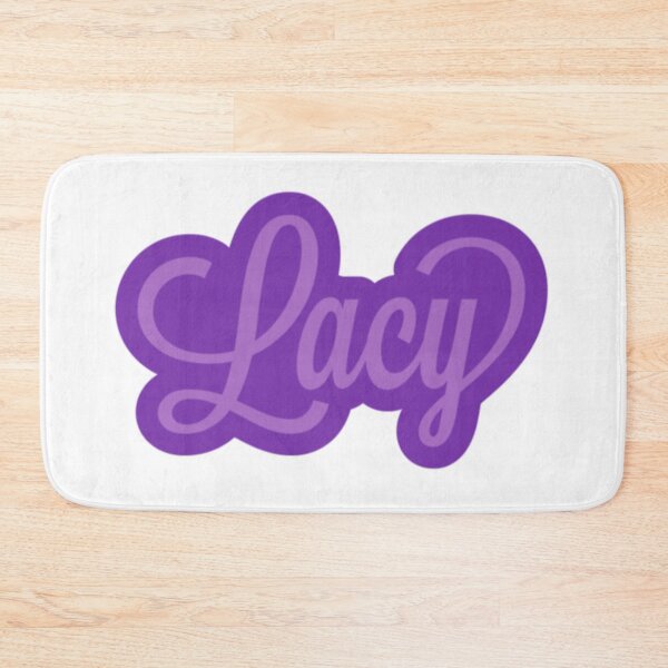 Item preview, Lacy Name Purple Letters designed and sold by radiantdark.