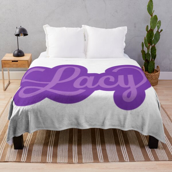 Item preview, Lacy Name Purple Letters designed and sold by radiantdark.