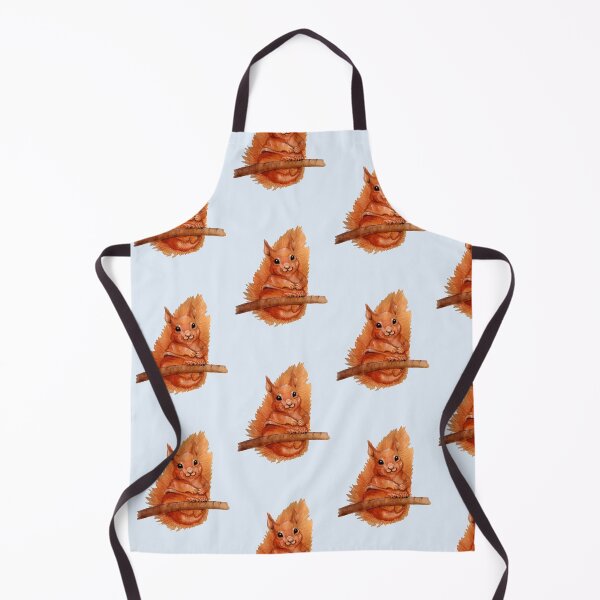 Item preview, Supercute Hand Painted Red Squirrel Design designed and sold by pinkart666.