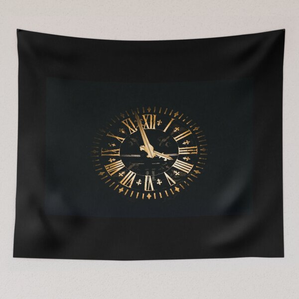 Item preview, Ticking Gold Clock designed and sold by newburyboutique.