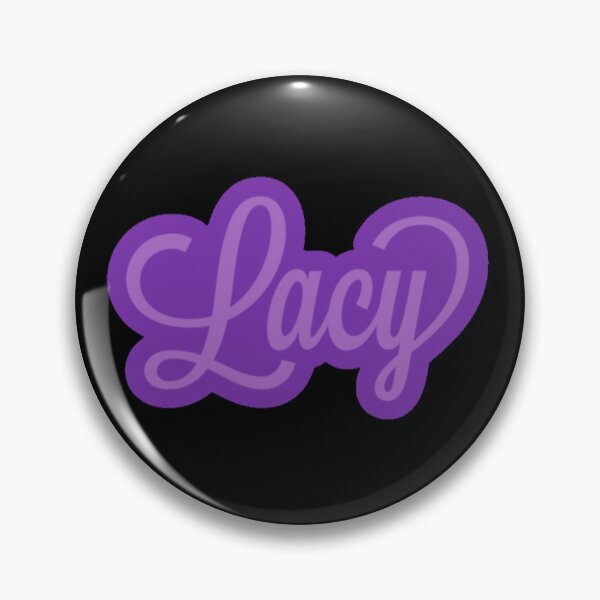 Item preview, Lacy Name Purple Letters designed and sold by radiantdark.