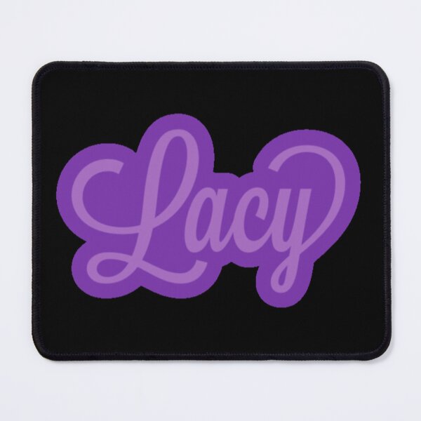 Item preview, Lacy Name Purple Letters designed and sold by radiantdark.
