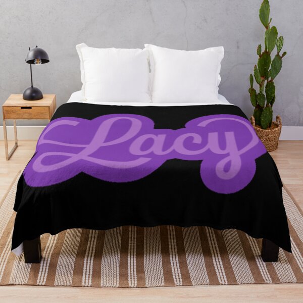 Item preview, Lacy Name Purple Letters designed and sold by radiantdark.