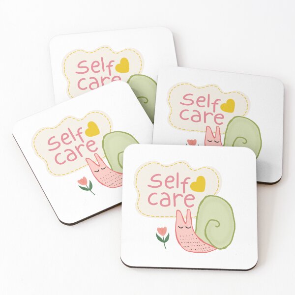 Item preview, self care snail  designed and sold by TinyHorseBooks.