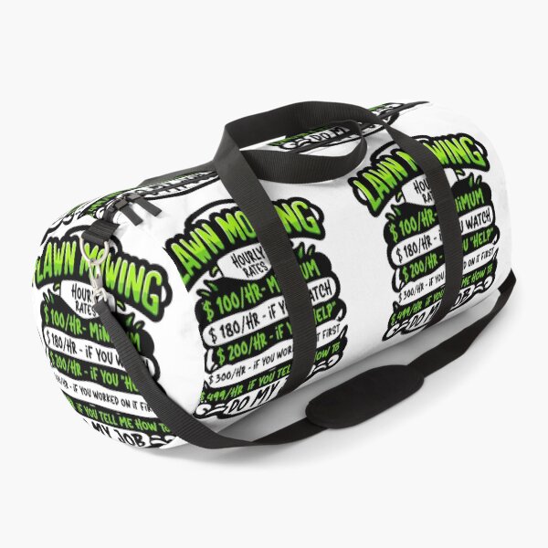 Item preview, LAWN MOWING HOURLY RATE - Witty Lawn Mower designed and sold by TeesYouWant.