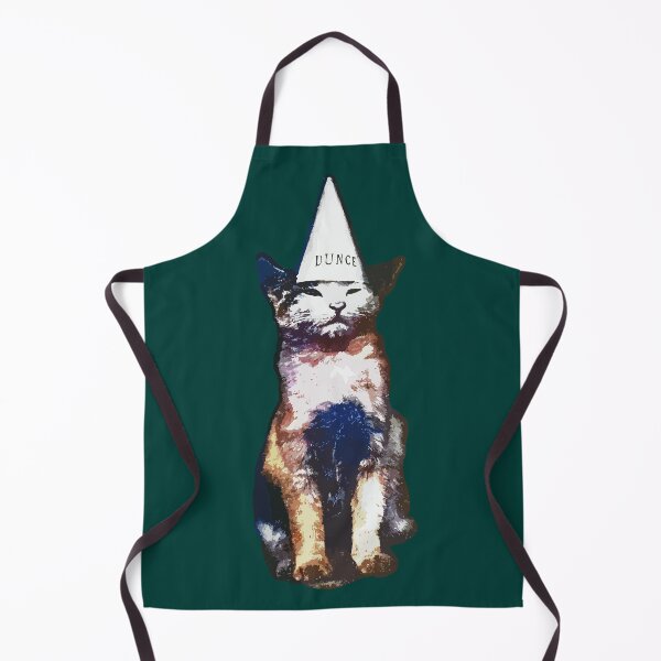 Item preview, Classic Vintage Photo of a Cat with a Dunce Hat - Digitally Reimagined designed and sold by HeavyHits.