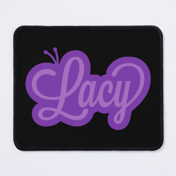 Item preview, Lacy Name Purple Butterfly designed and sold by radiantdark.