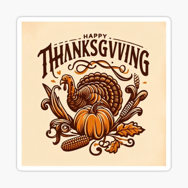 Item preview, Happy Thanksgiving designed and sold by joelle1724.