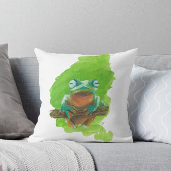 Item preview, Mr Frog perched on his branch designed and sold by KTKArtist.