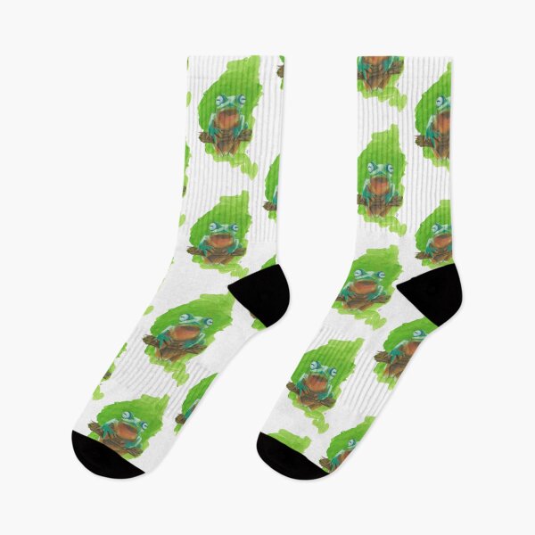 Item preview, Mr Frog perched on his branch designed and sold by KTKArtist.