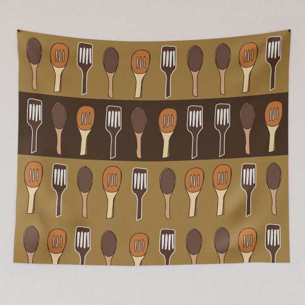 Item preview, Colorful Spatula Kitchen Cooking Utensils designed and sold by Nisha Prabhu.