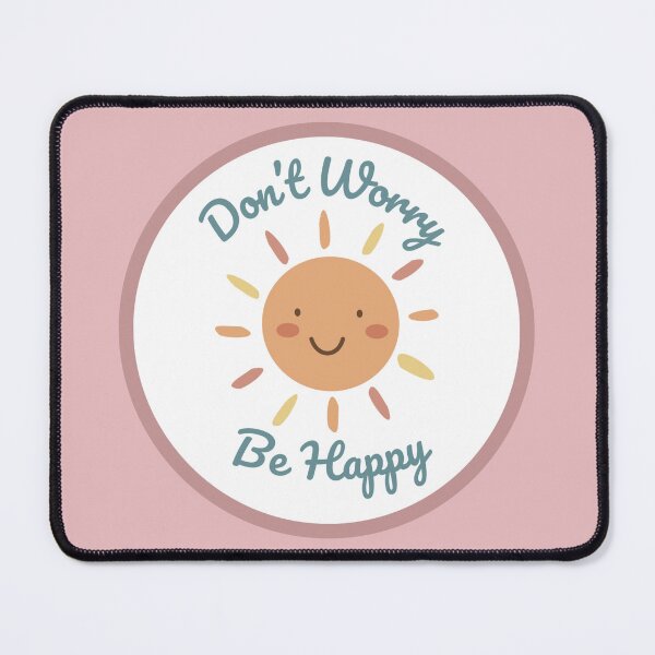 Item preview, Don't Worry Be Happy designed and sold by MessyMomCreates.