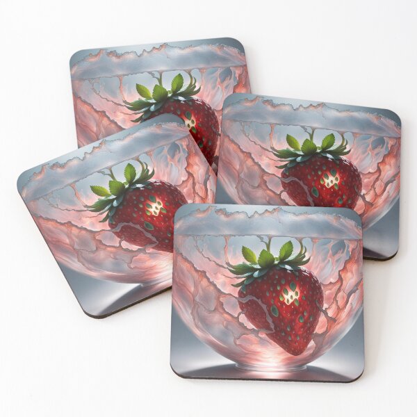 Item preview, Abstract fruits: strawberries designed and sold by Talpha.