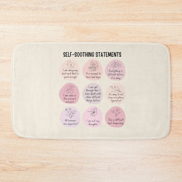 Item preview, Self-soothing statements designed and sold by ThoughtJumble.