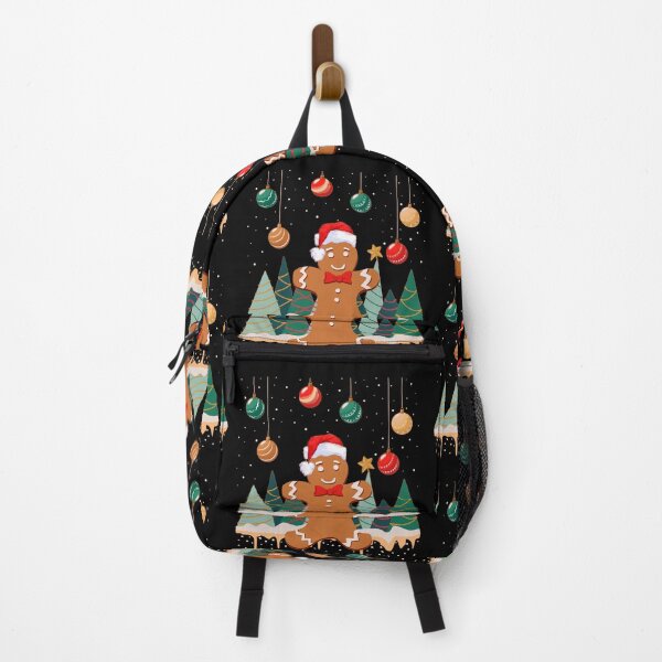 Artikelvorschau, Keks Lebkuchenmann-Christbaumkugeln im Schnee entworfen und verkauft von wejollydigitals.