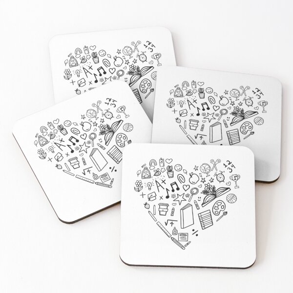 Item preview, Teacher love doodle  designed and sold by Durhamdoodles.