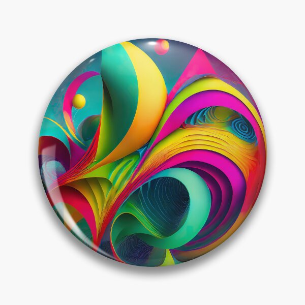 Item preview, A Mesmerizing 3D Abstract Multicolor Visualization designed and sold by digoarpi.