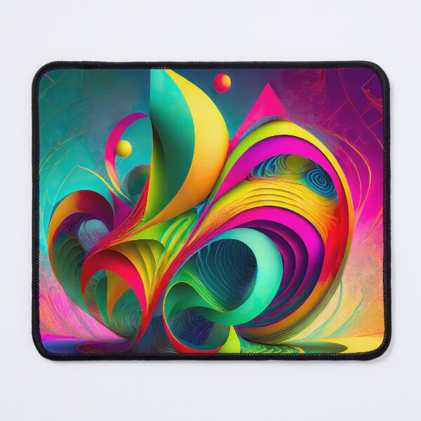Item preview, A Mesmerizing 3D Abstract Multicolor Visualization designed and sold by digoarpi.