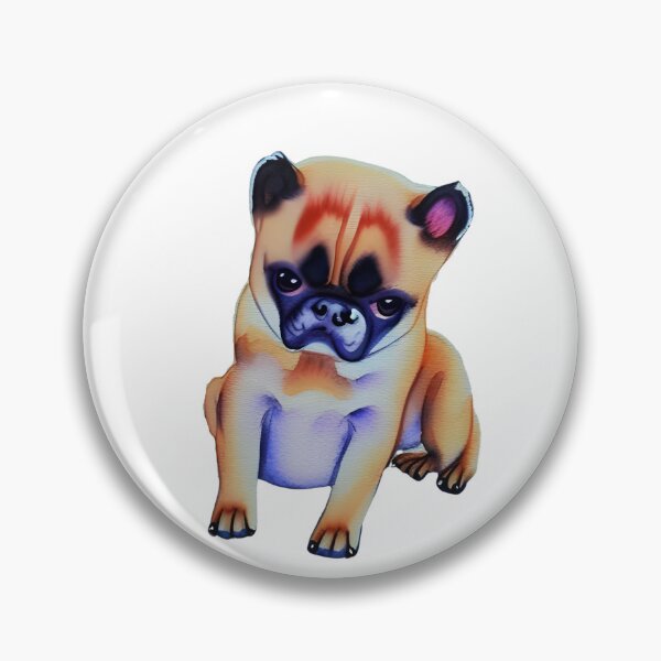 Item preview, Cute watercolor mops designed and sold by Hexan.