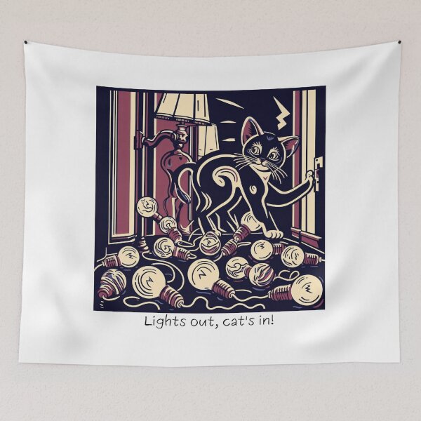 Item preview, Cat Christmas Tree Cat Cult Cat Lover Gift designed and sold by sharon1210.