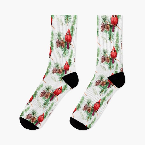 Item preview, Red Cardinal Bird and Pine Tree designed and sold by surenart.