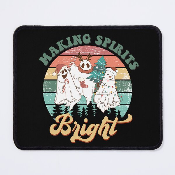Item preview, Retro Christmas - Making Spirits Bright designed and sold by YuliaStore.