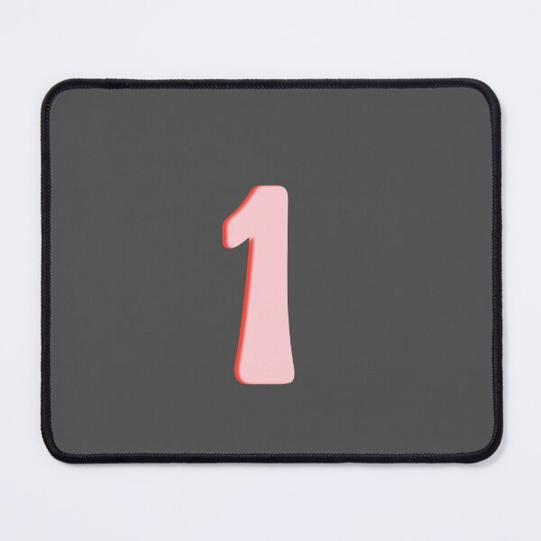 Item preview, Number One Pink - One - One designed and sold by vibeno1.