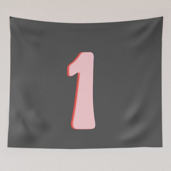 Item preview, Number One Pink - One - One designed and sold by vibeno1.