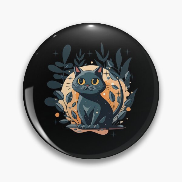 Item preview, Magical Black Cat designed and sold by EdytaGister.