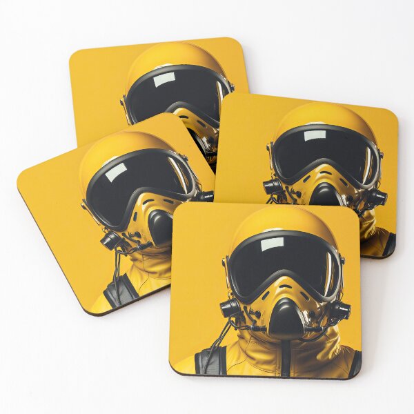 Item preview, Yellow astronaut  designed and sold by obstinator.