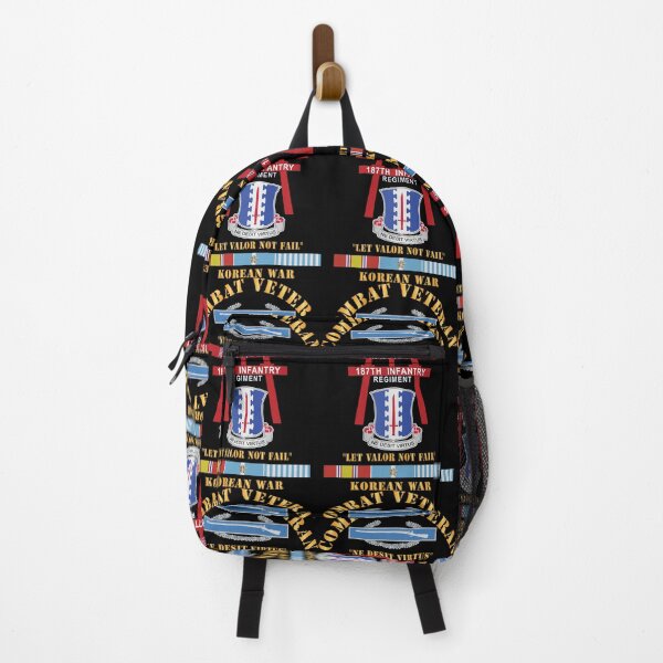Item preview, Army - Combat Veteran - 187th Infantry Regiment - Torii, Rakkasans, Let Valor Not Fail, English, Latin w CIB w KOREA SVC X 300 designed and sold by Military Insignia Products.